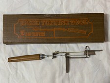Vintage RC RUG CRAFTERS Speed Tufting Tool in Box px