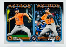 2024 Topps Update Series #US252 Rookie Combo Blair Henley, Shawn Dubin RC