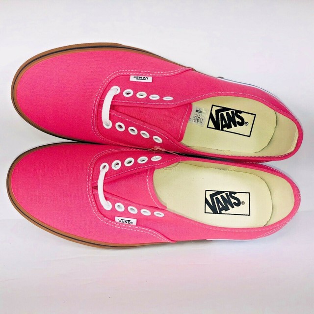 pink vans size 9