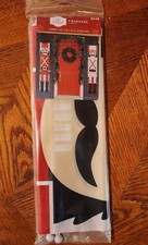 Holiday Time Nutcracker Banners Pair Soldier Figures Door Decor 14" X 72" NEW