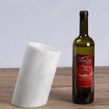 Marble Wine Bottle Holder & Cooler |100% Handmade| Elegant Valentine's Day Gift