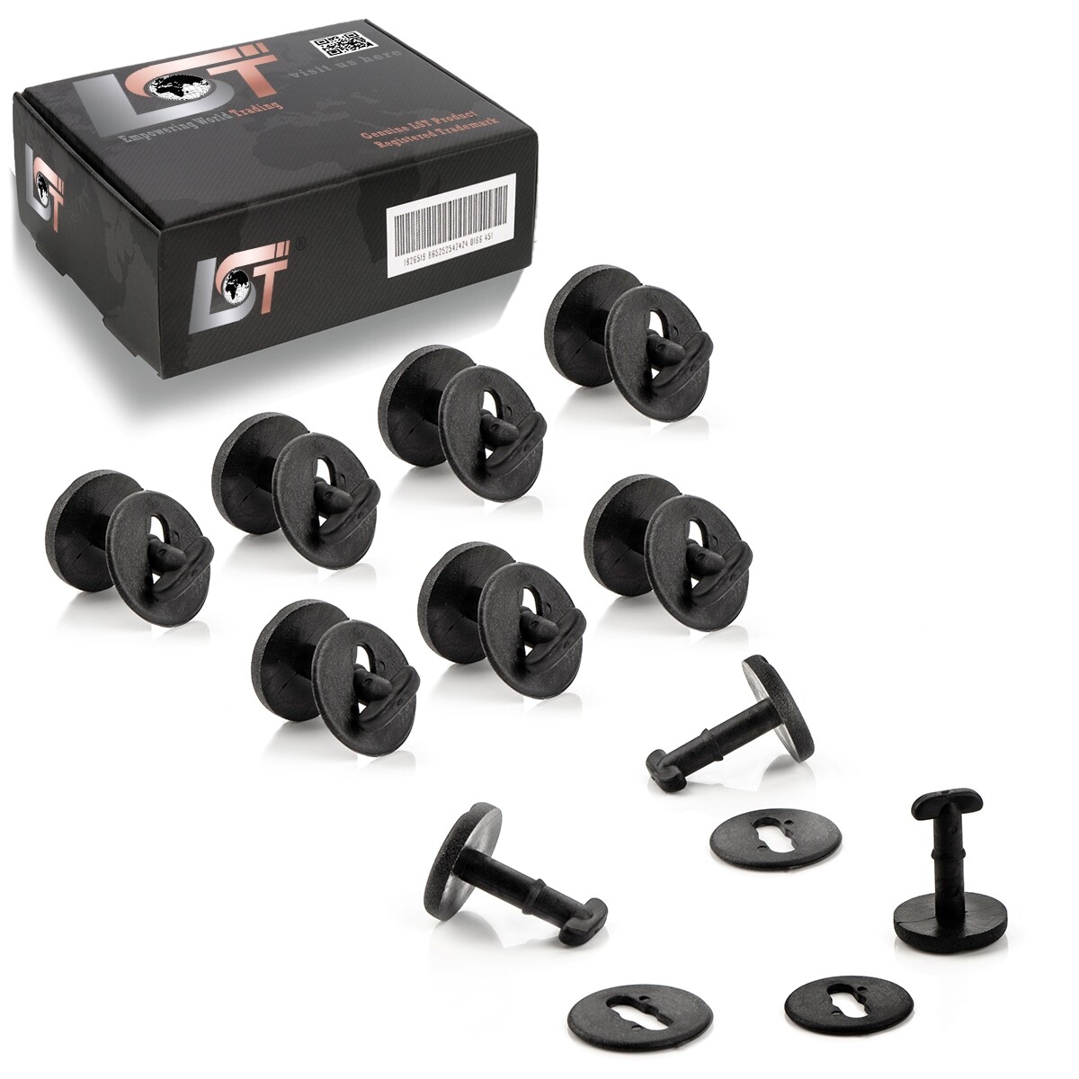 10x Carpet Fastening Clips for BMW 3 / 5 / 7 Series