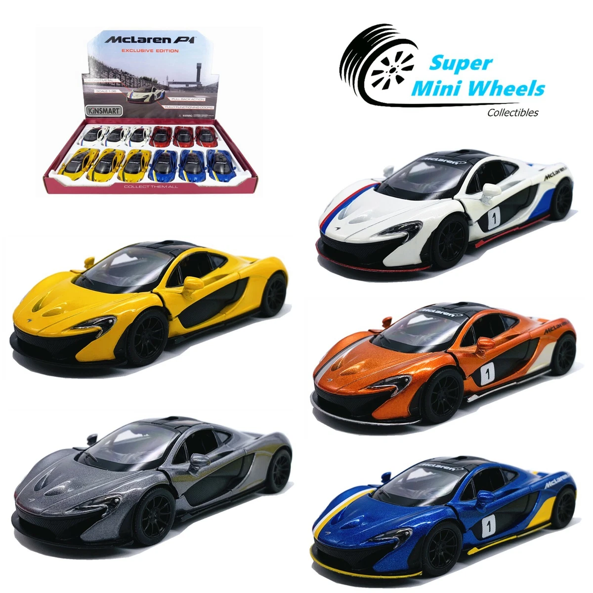 Mclaren p1 cheap diecast model