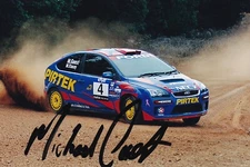 Michael Guest WRC & ARC Rally driver 6x4 Autographed photo Ford