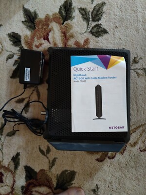 Nighthawk DOCSIS3.0 1.9Gbps 2-in-1 Cable Modem +802.11ac WiFi Router - C7000