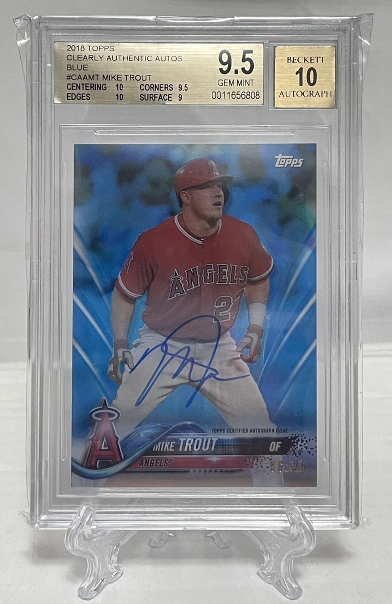 TOPPS CLEARLY AUTHENTIC 大谷翔平 直筆サインカード
