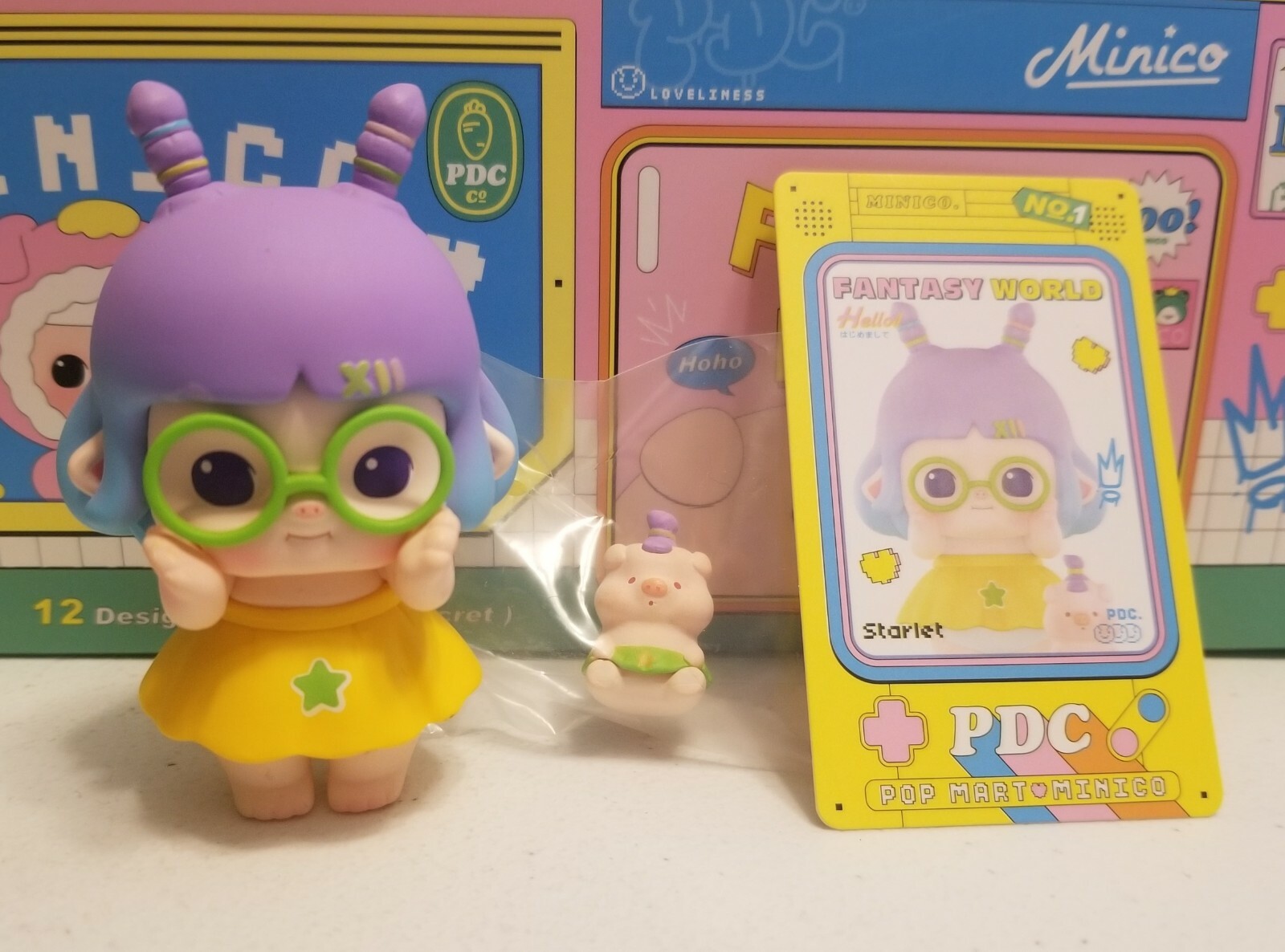 Pop Mart Minico Fantasy World Series Starlet Mini Figure-image