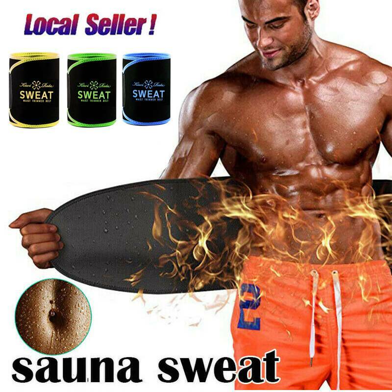 Premium Waist Trimmer Cincher Men&Women Sweat Bands Belt Slim Body Shaper Girdle