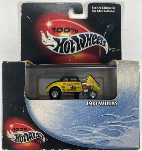 100% Hot Wheels Collectibles 1933 Willys Gasser Limited Edition Killer Bee 1:64