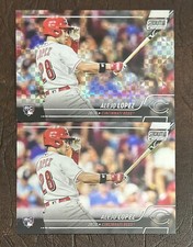 2022 Topps Stadium Club Chrome Alejo Lopez X Fractor Rookie +BASE RC #174 REDS🔥