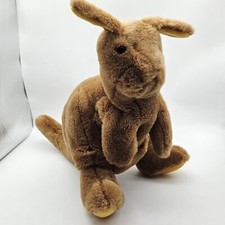 Vintage Folktails Folkmanis 15" Full Body Kangaroo  no Joey  Plush