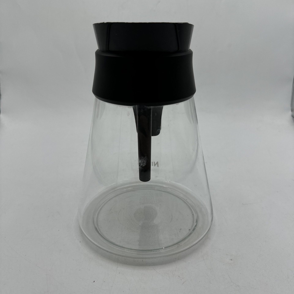Ninja Coffee Bar Carafe CF080 CF081 CF082 Replacement Glass Black Pot