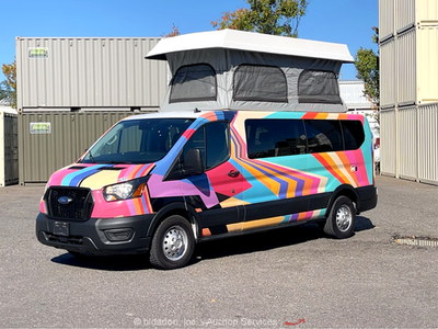 2023 Ford Transit AWD Pop Up Camper Van RV Class B Motorhome