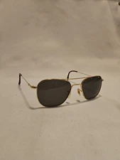 American Optical AO Original Pilot Gold Tortoise 52 Original Glass Lenses
