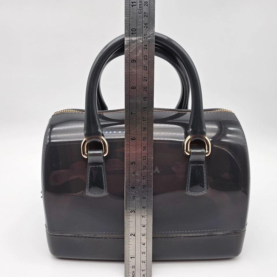 FURLA Candy Bag Grey Jelly Bag - Image 4 of 4