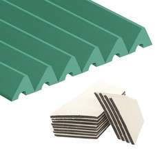 Scott Edward Billiards K66 Rubber Bumpers Pool Table Rail Cushions 48", Green