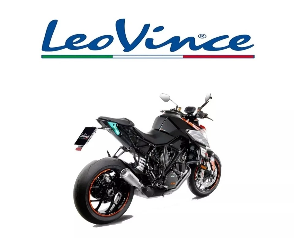 Leovince LV10 exhaust steel racing slip-on KTM 1290 SuperDuke R 2014-2016 - Immagine 3 di 3