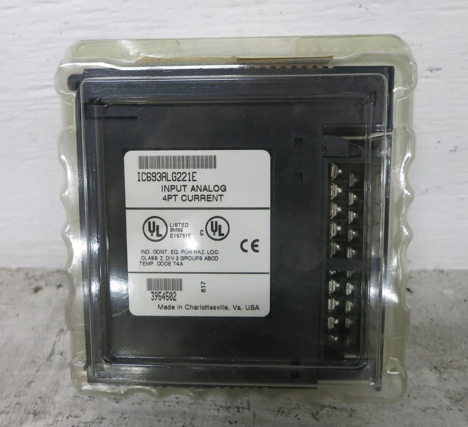 NEW GE Fanuc IC693ALG221E 90-30 Analog Input PLC Module IC693ALG221-E Current - Image 3 of 4