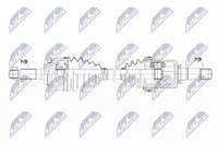 NEU - NTY NPW-FR-088 Antriebswelle FüR Ford