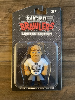 Micro Brawlers Limited Edition Kurt Angle Meme Machine Figure