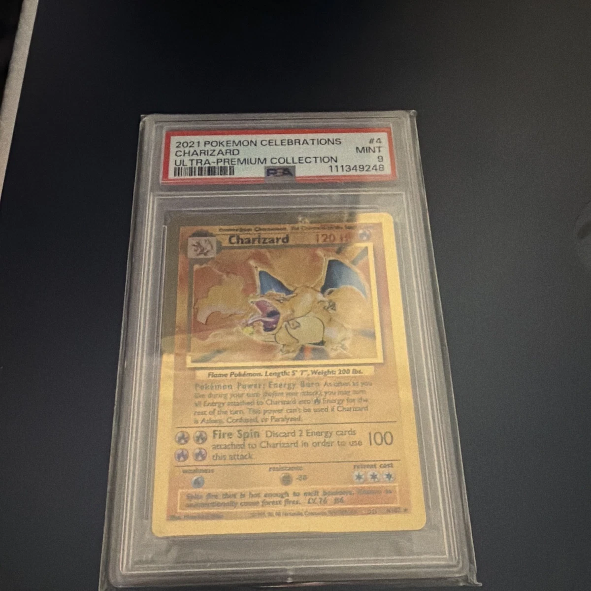 Pokémon TCG Grade 9 Collectible Individual Metal Card Games in