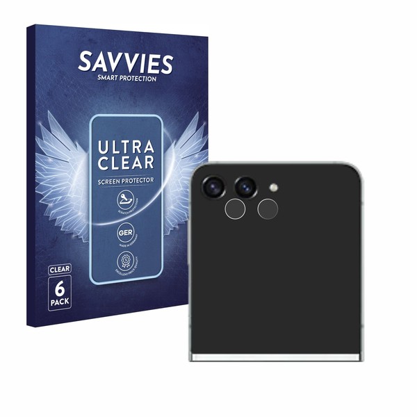 6X Schutzfolie Samsung Galaxy Z Flip 5 (Nur Kameraschutz) Display Schutz Folie-image