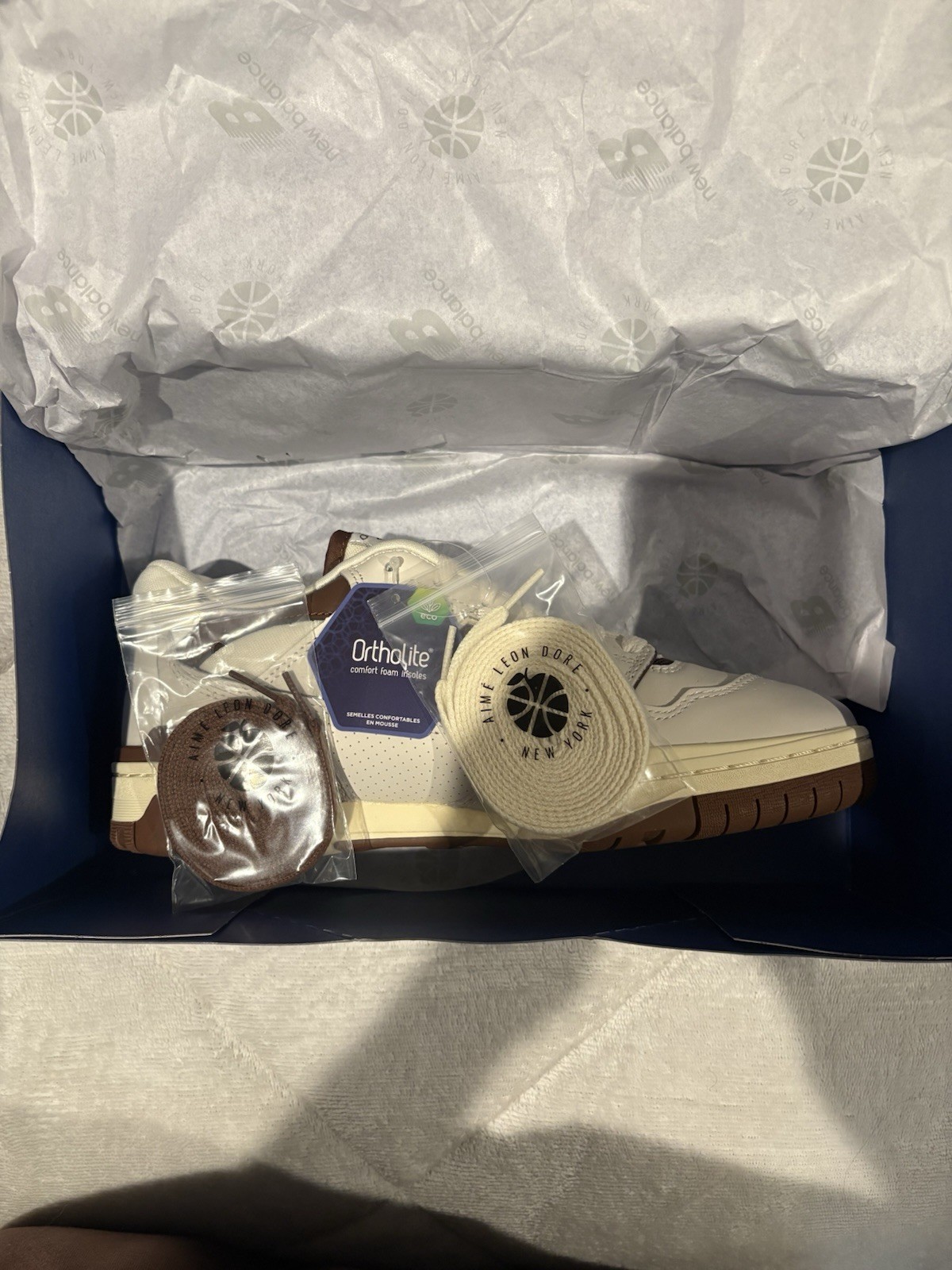 New Balance 550 Aimé Leon Dore Mocha 9.5 mens New Balance 550 Aimé Leon Dore Mocha 9.5 mens