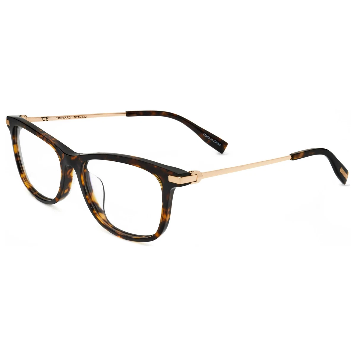 TRU TRUSSARDI Sunglasses TR 12704 HV Tortoise Brown Designer Fashion  54-14-135 Tru Trussardi TR12704 DO 54-14-135 Dark Brown Full Rim  main image 4