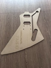 Gibson Explorer Guitar  Body Template