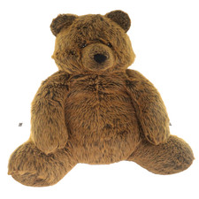 Vintage FAO Schwarz Fifth Avenue Brown Teddy Bear 32 Giant Large Huge Plush