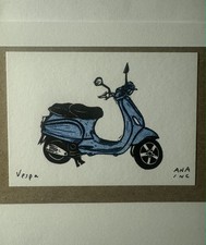 Vespa - Ana Anastasia Inciardi Mini Prints - Free Shipping!