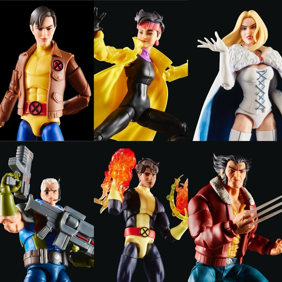 Marvel Legends 6" X-Men 97 Wave 3 SET OF 6 Action Figures - Image 2 of 4