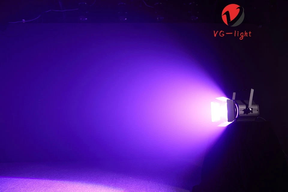 200W RGBWA Audience Brinder with Barn Door LED COB Par DMX Par Stage Light DJ - Image 4 of 4