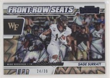 2021 Panini Contenders Draft Picks Blue Explosion 24/39 Sage Surratt #31 1z4