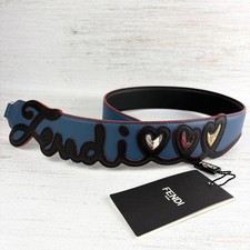 Borsa FENDI Strap You Lettering Logo Cuore Pyton Coccodrillo Tracolla Rara