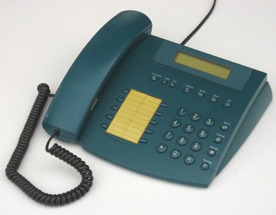 Telekom Actron C1 türkis   Komforttelefon, Display, Lauthören, T-Com