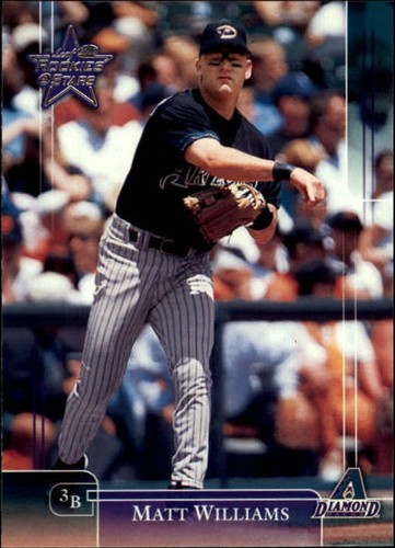 2002 Leaf Rookies and Stars Matt Williams #118 card