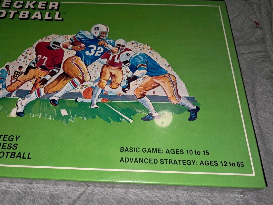 Casco de juego de mesa Checker Football 1976 vintage ajedrez NFL AFC NUEVO SELLADO  Foto 2 de 4