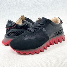 Christian Louboutin Loubishark Sneakers Black EU39 From Japan