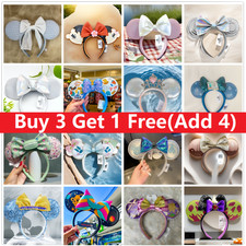 225 Styles Disney Parks Mickey Minnie Mouse Ears Headband Collection Party Gift