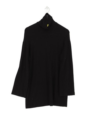Reformation Pullover Midikleid XS in schwarz