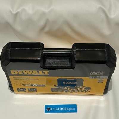 DEWALT Black Chrome Mechanics Tool Set DWMT45184 (184-Piece) with