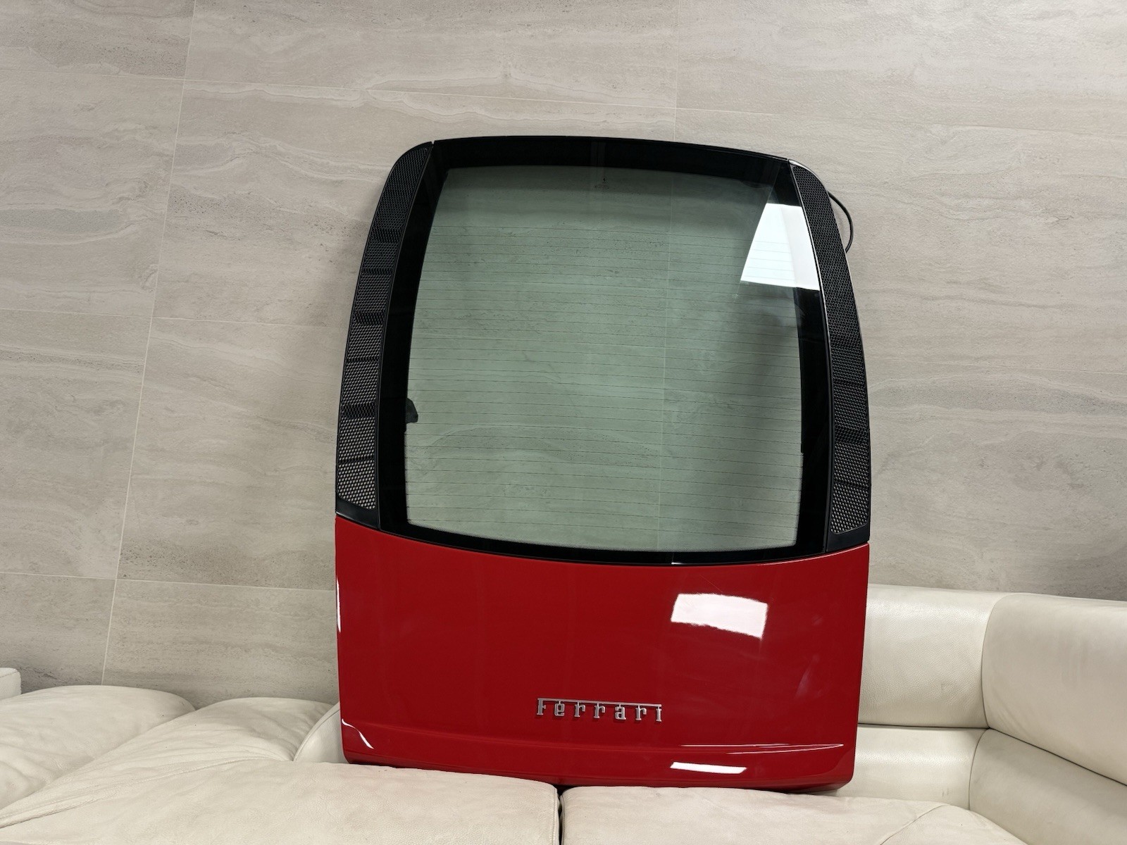 Ferrari 360 Rear Engine Lid Bonnet Rosso Corsa- 63268900