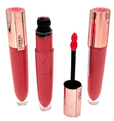 Loreal Paris Glow Paradise Tinted Lip Balm-in-Gloss 60 SOPHISTICATED ROSE 3 PACK