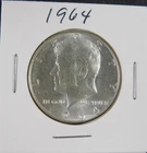 1964 Kennedy Half Dollar - 90% Silver - Nice Detail - Nice Rev Toning
