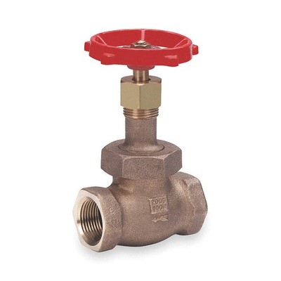 MILWAUKEE VALVE 570 1/2'' Globe Valve,1/2'',Bronze,FNPT,400 psi 4GCF7