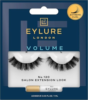 EYLURE VOLUME SALON EXTENSION LOOK (120) FALSCHE WIMPERN & KLEBER SCHWARZ