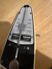 WILLNER TAKTELL PICCOLO METRONOME Black w/ Cover Product of Germany Works EUC