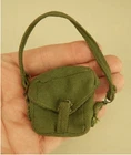 Vintage 1965 Hasbro GI Joe #7719 Marine Medic Set Green Cloth Shoulder Pouch C6