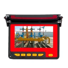 4.3inch Red Control Panel Screen,Sewer Camera Accessory,LCD Display Monitor w...